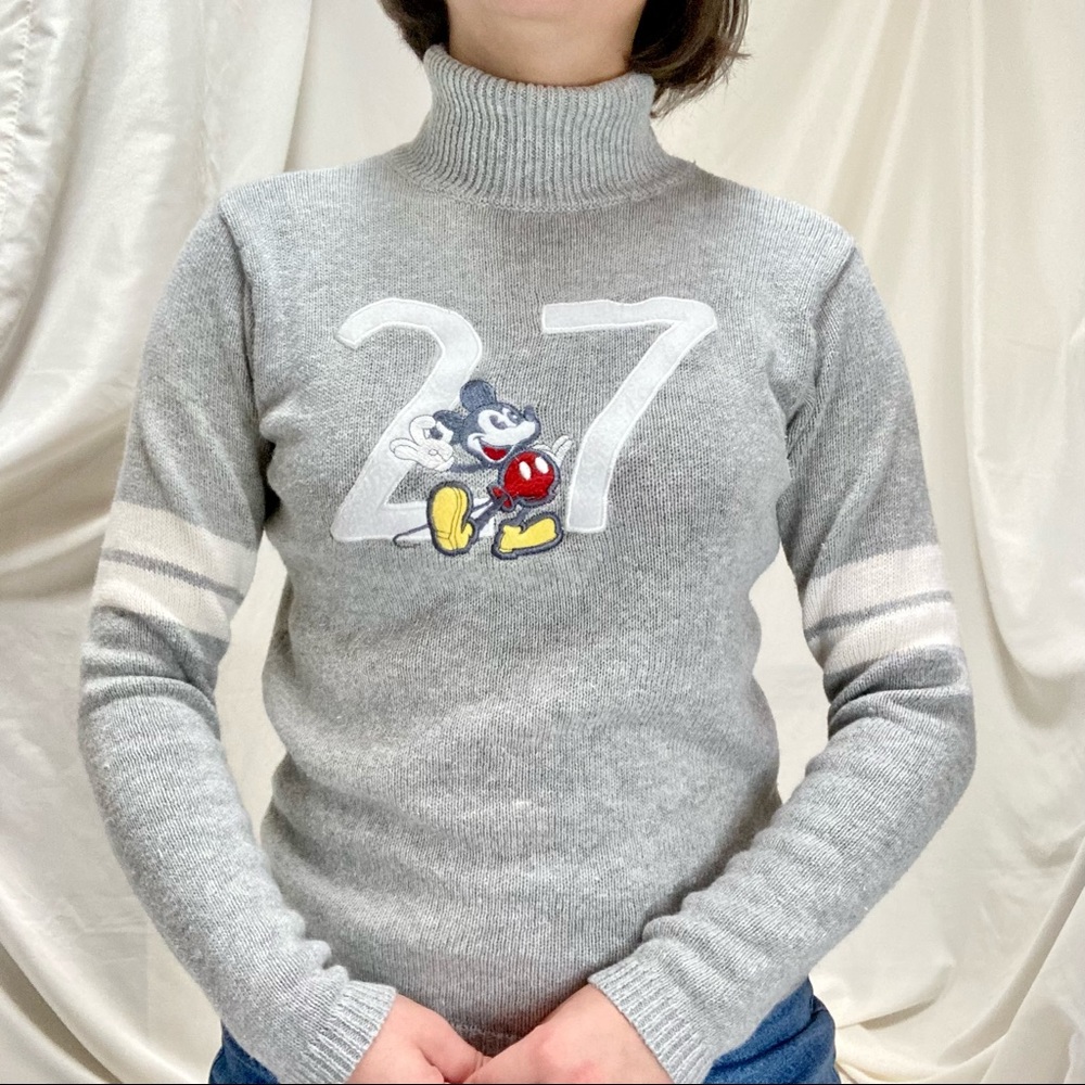 🧸Vintage Mickey Mouse Turtleneck Sweater🧸